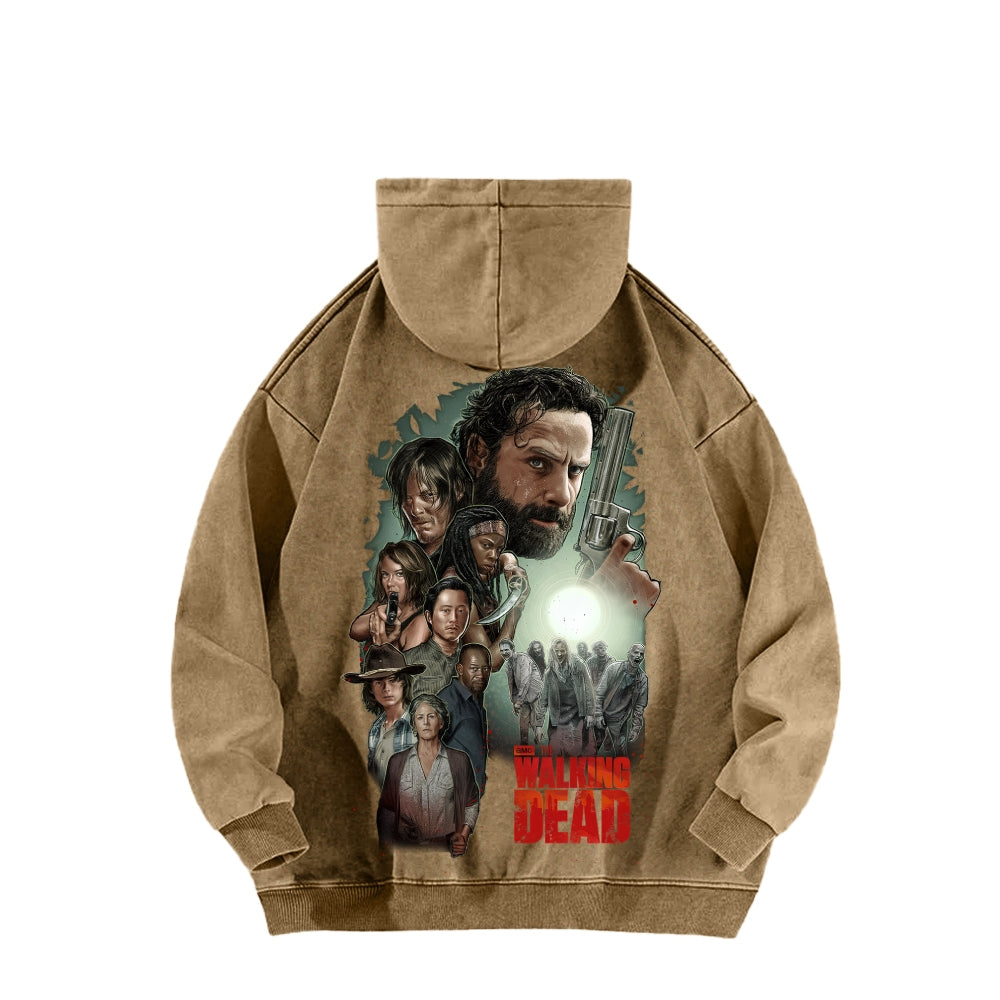 The Walking Dead Unisex washed sweatshirts 2510021514