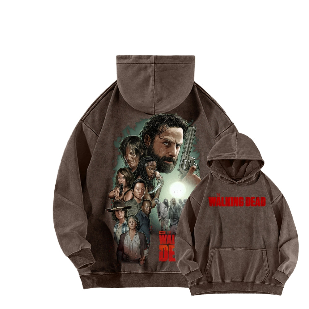 The Walking Dead Unisex washed sweatshirts 2510021514