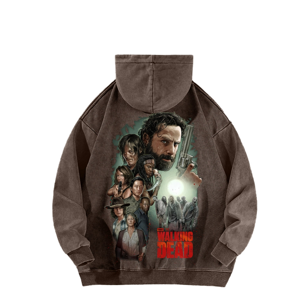 The Walking Dead Unisex washed sweatshirts 2510021514