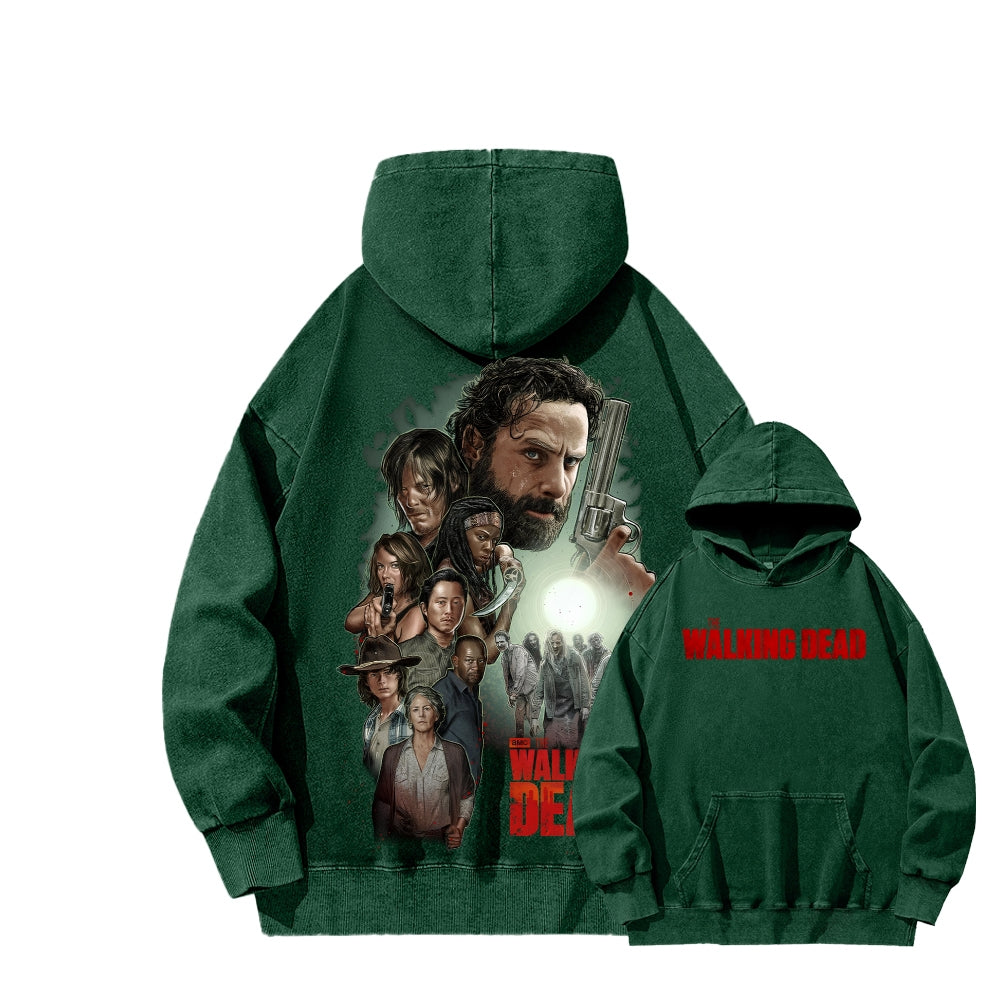 The Walking Dead Unisex washed sweatshirts 2510021514