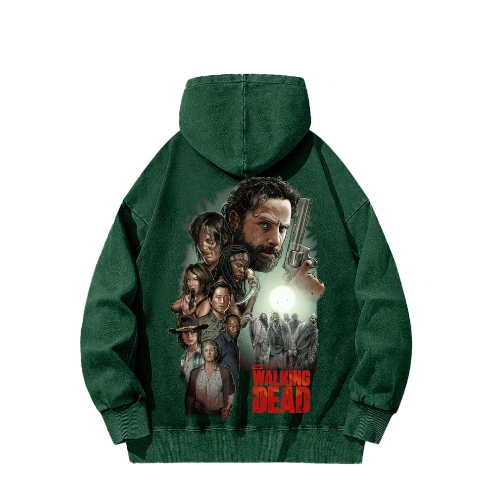 The Walking Dead Unisex washed sweatshirts 2510021514
