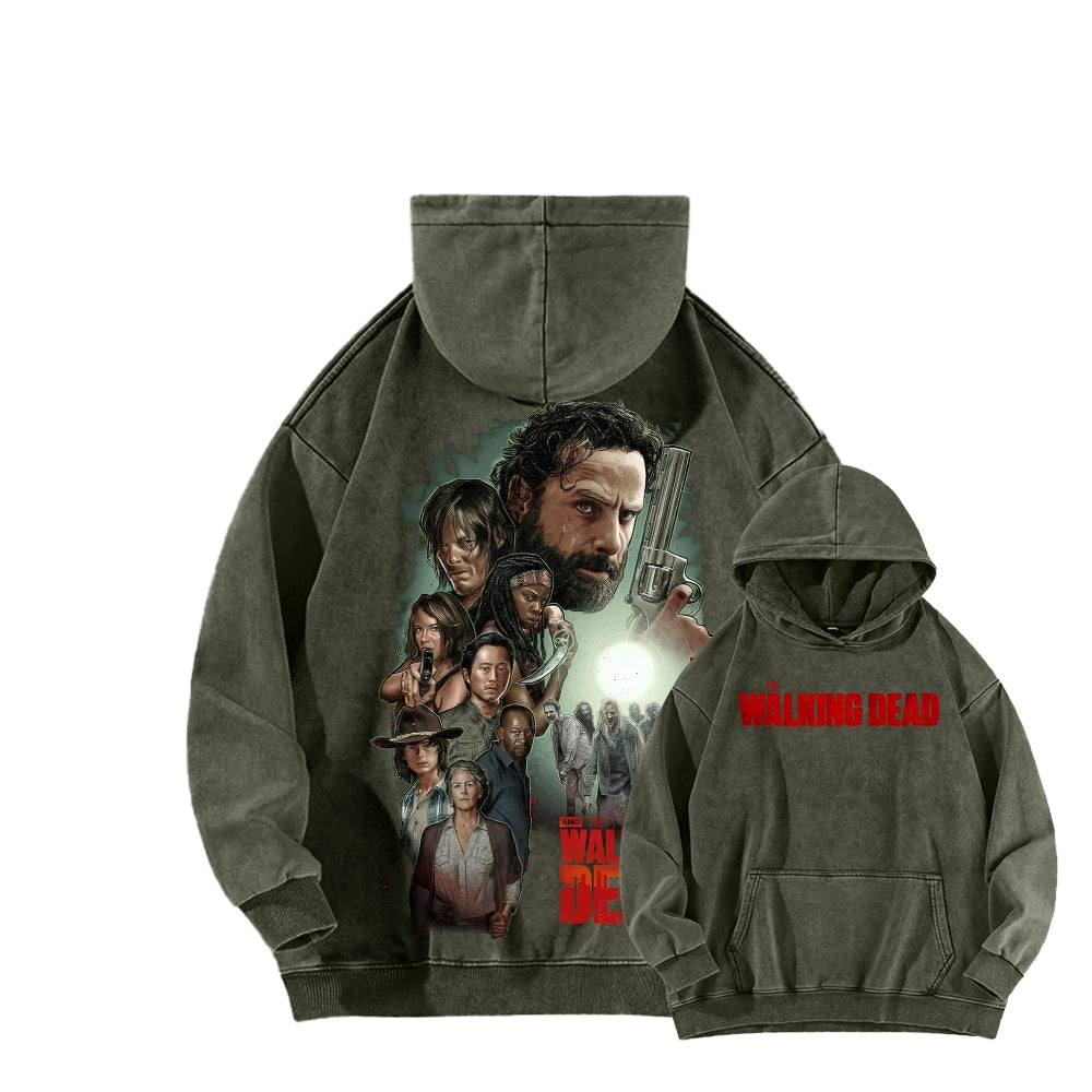 The Walking Dead Unisex washed sweatshirts 2510021514