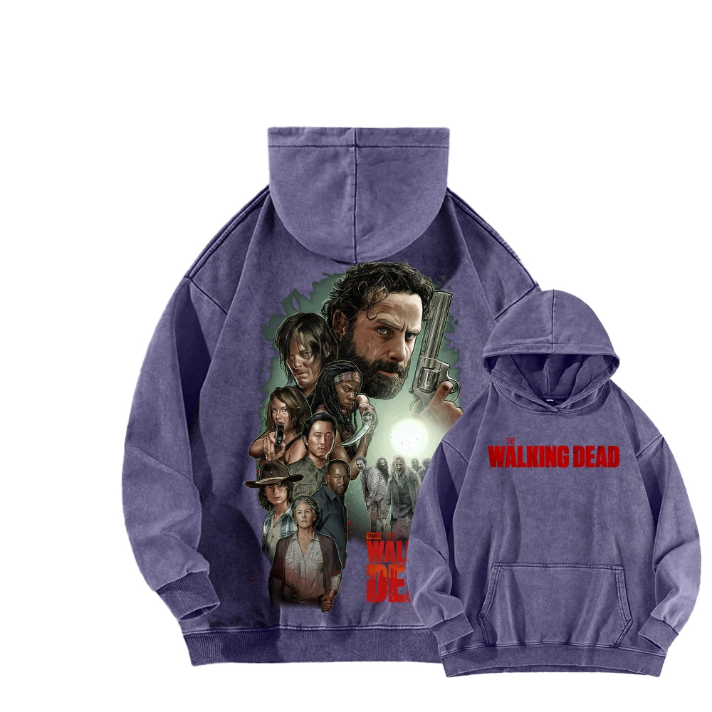 The Walking Dead Unisex washed sweatshirts 2510021514