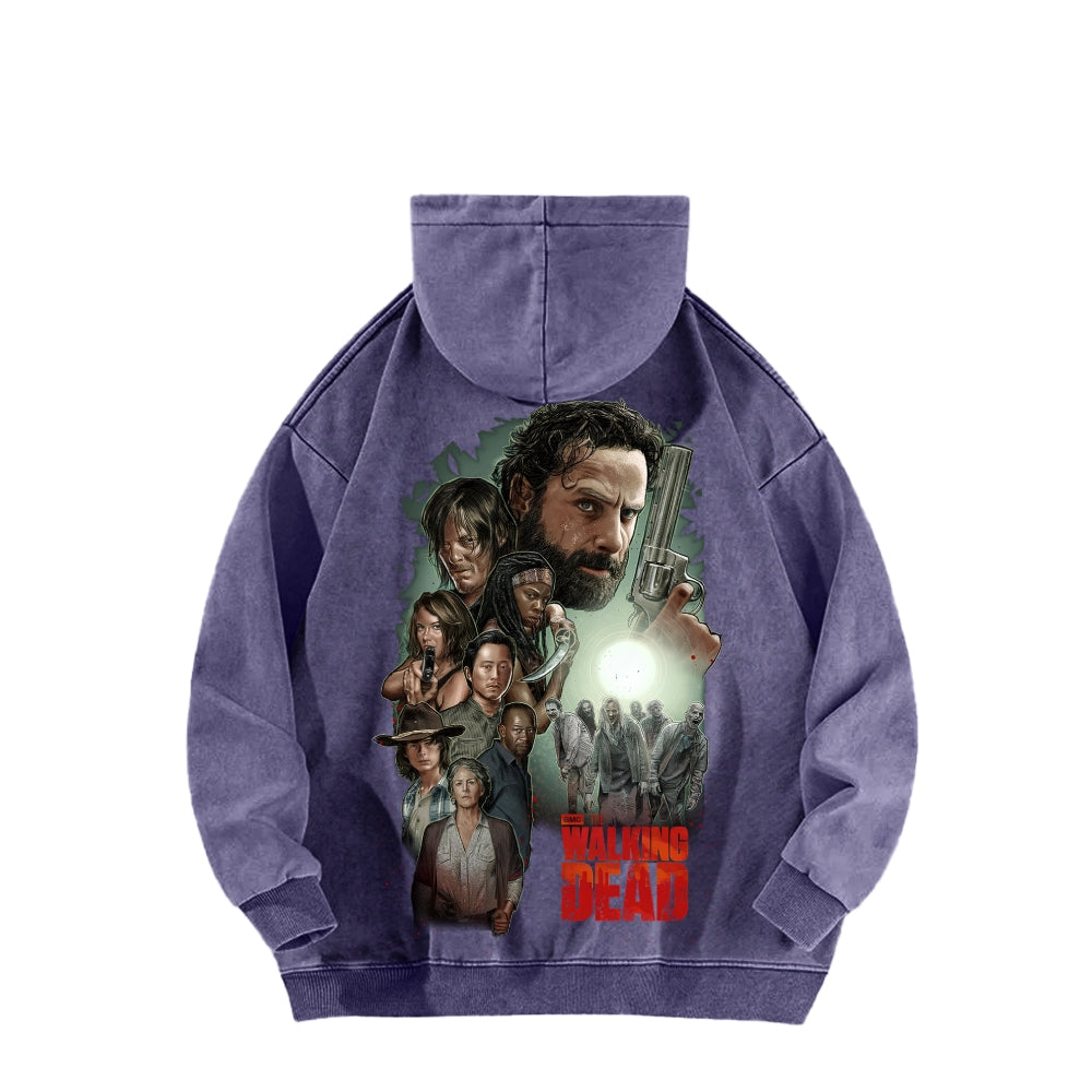 The Walking Dead Unisex washed sweatshirts 2510021514