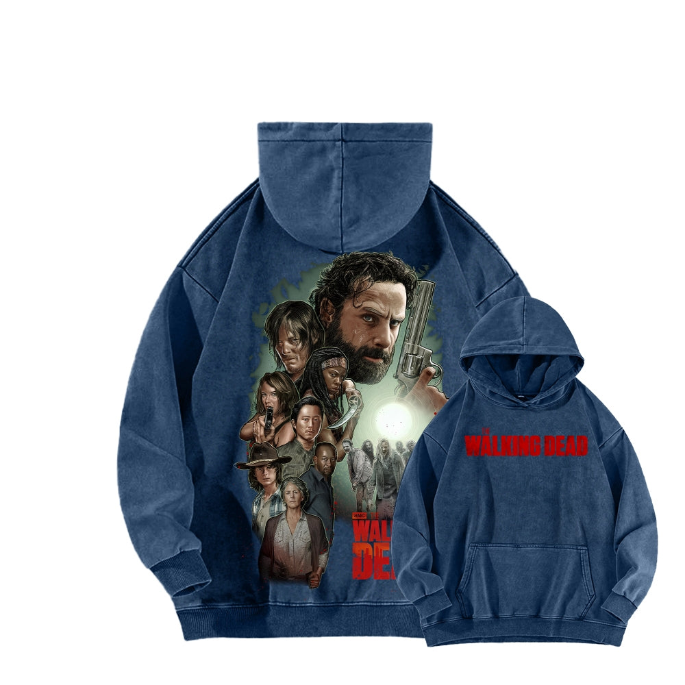 The Walking Dead Unisex washed sweatshirts 2510021514