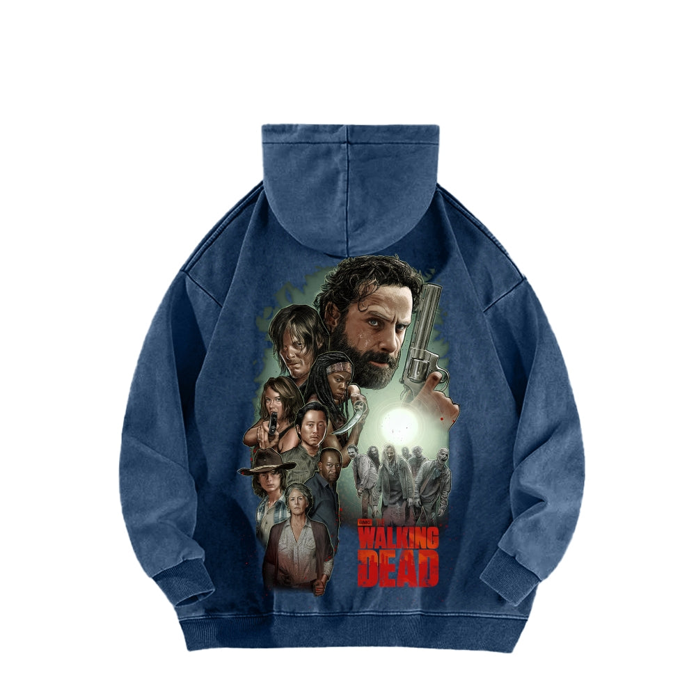 The Walking Dead Unisex washed sweatshirts 2510021514