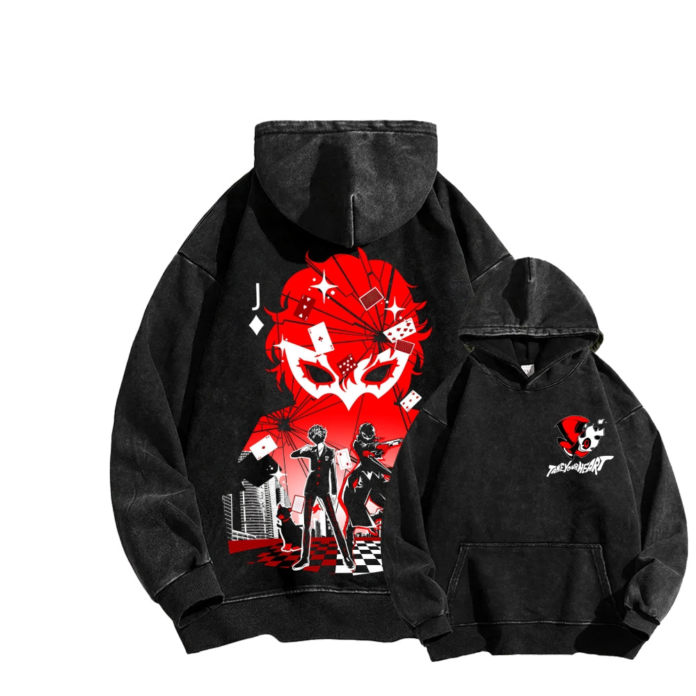 Persona Unisex washed sweatshirts 2510021566