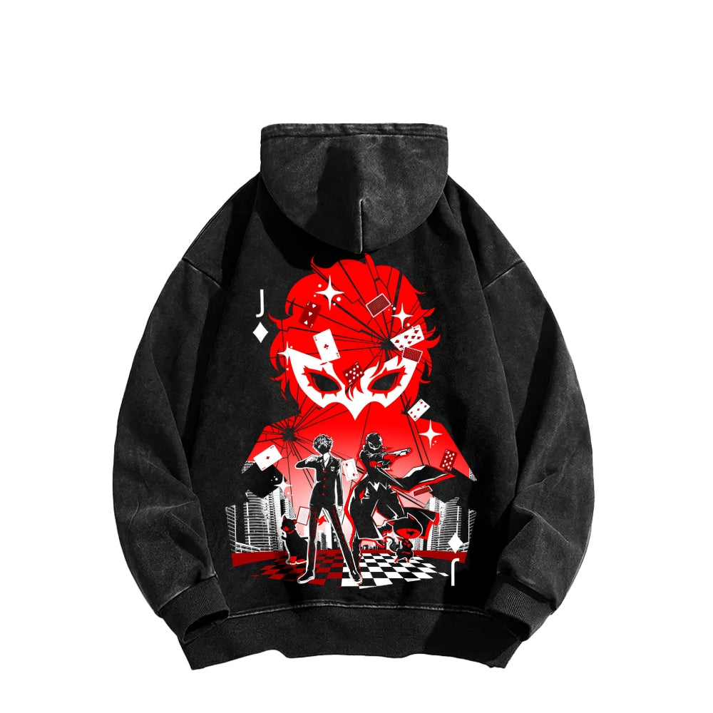 Persona Unisex washed sweatshirts 2510021566