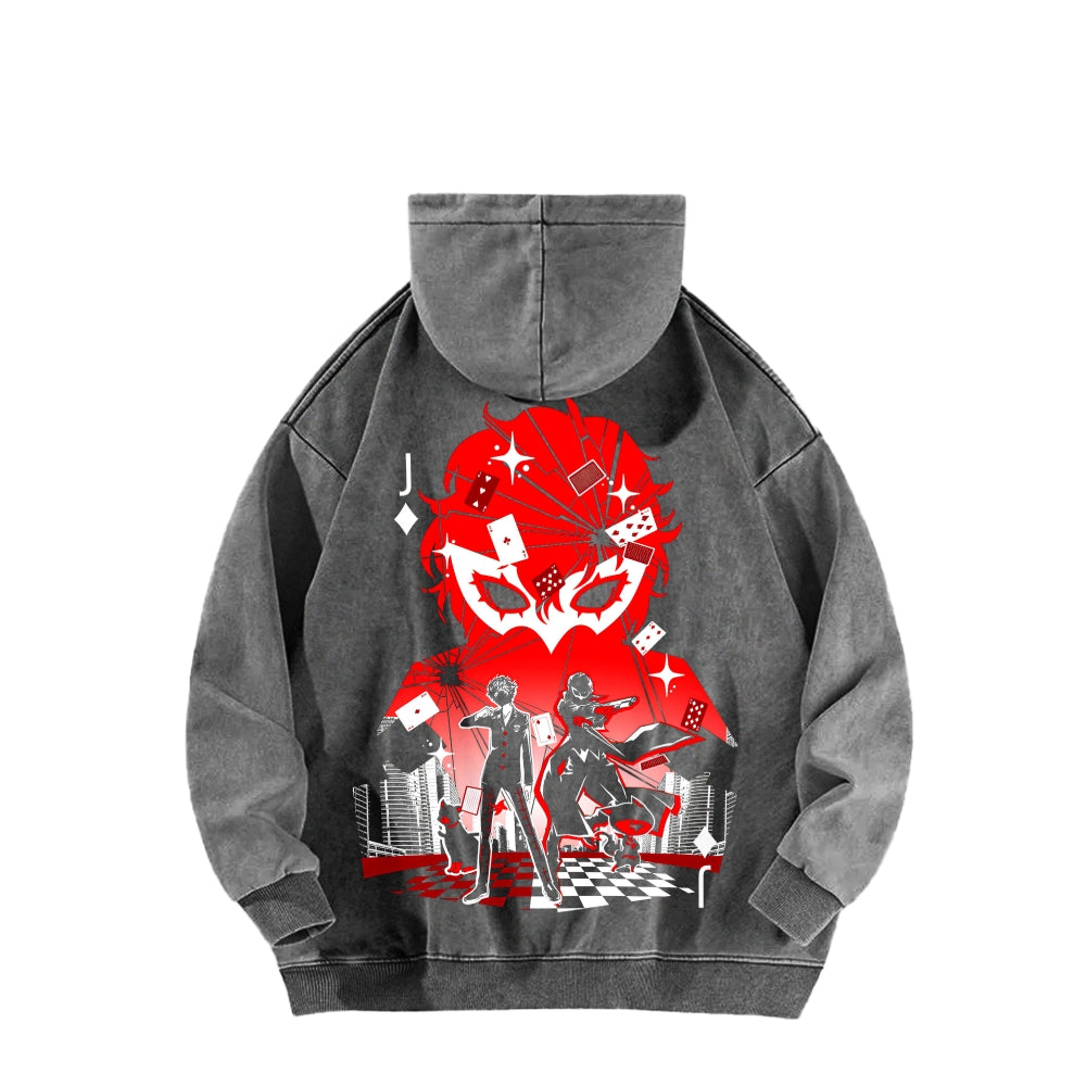 Persona Unisex washed sweatshirts 2510021566