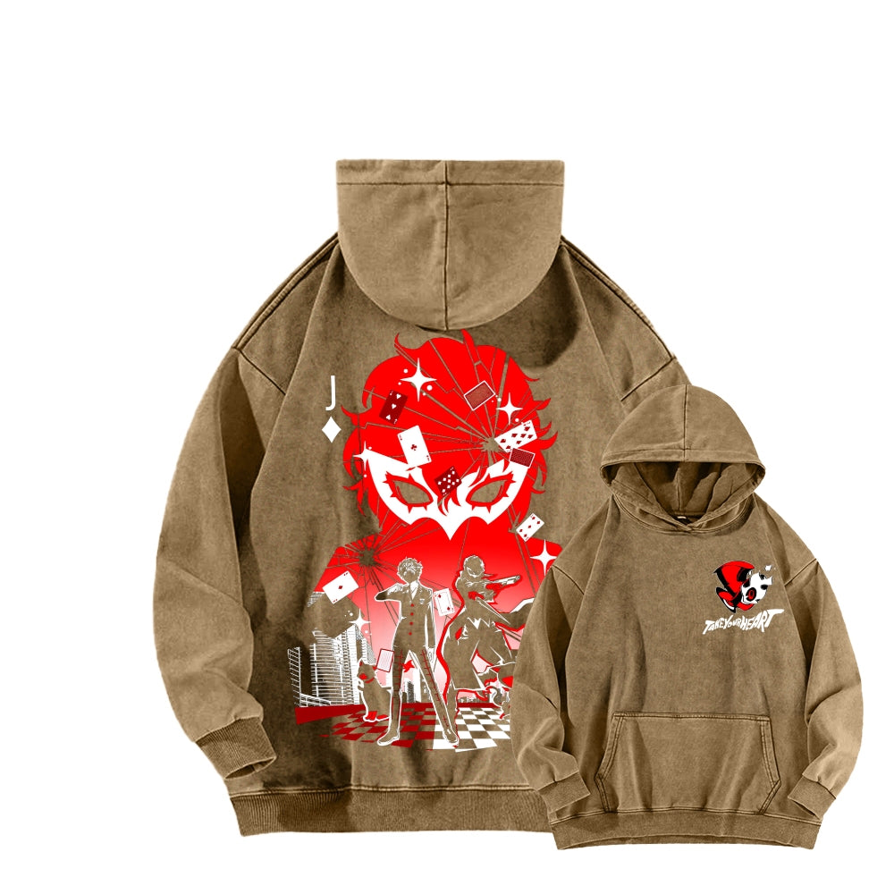 Persona Unisex washed sweatshirts 2510021566
