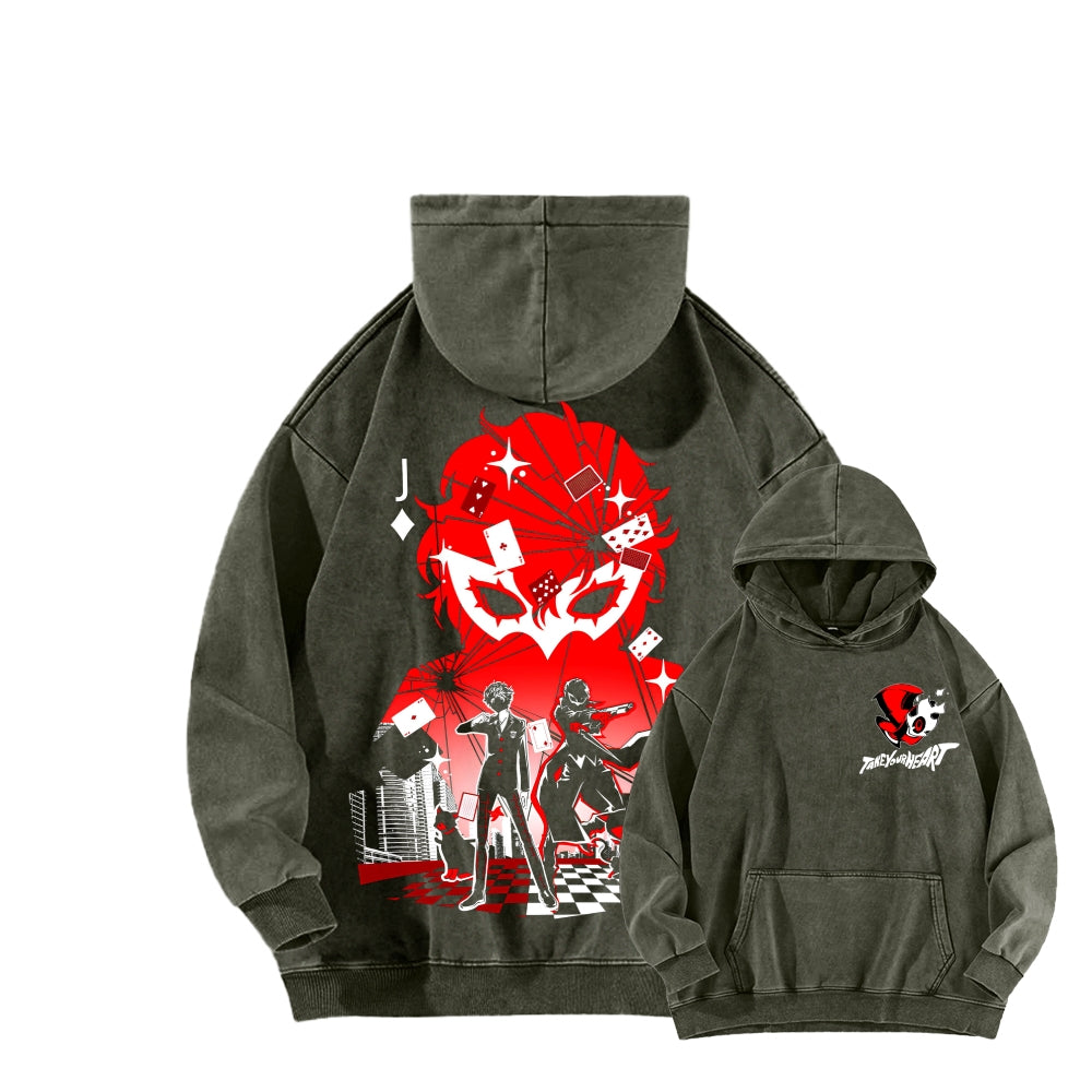 Persona Unisex washed sweatshirts 2510021566