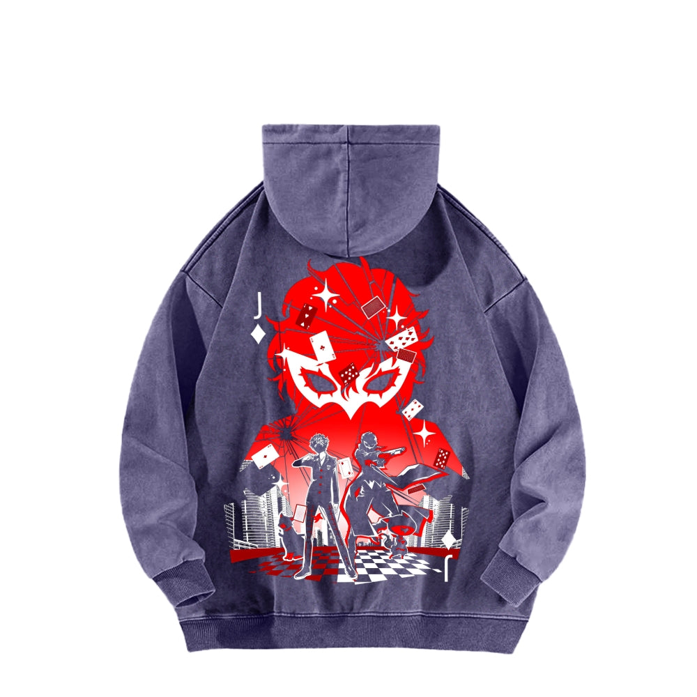 Persona Unisex washed sweatshirts 2510021566