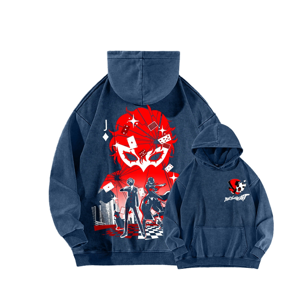 Persona Unisex washed sweatshirts 2510021566