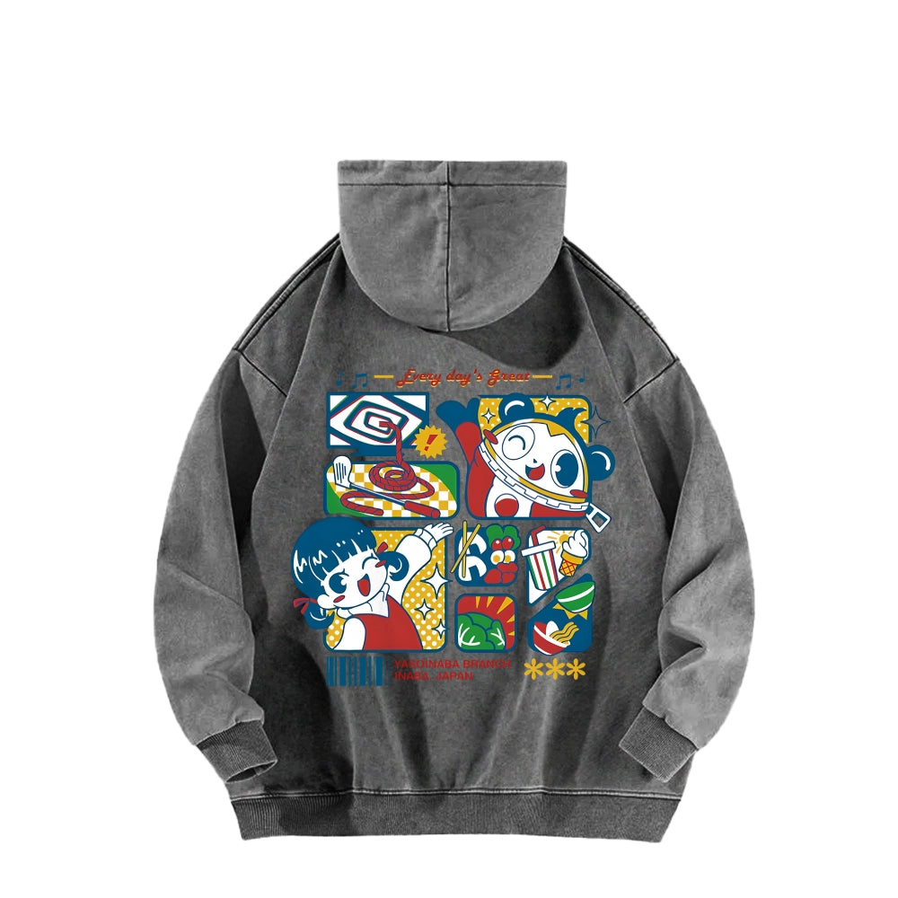Persona Unisex washed sweatshirts 2510021579