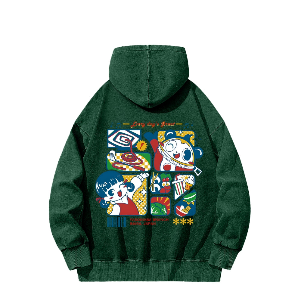 Persona Unisex washed sweatshirts 2510021579