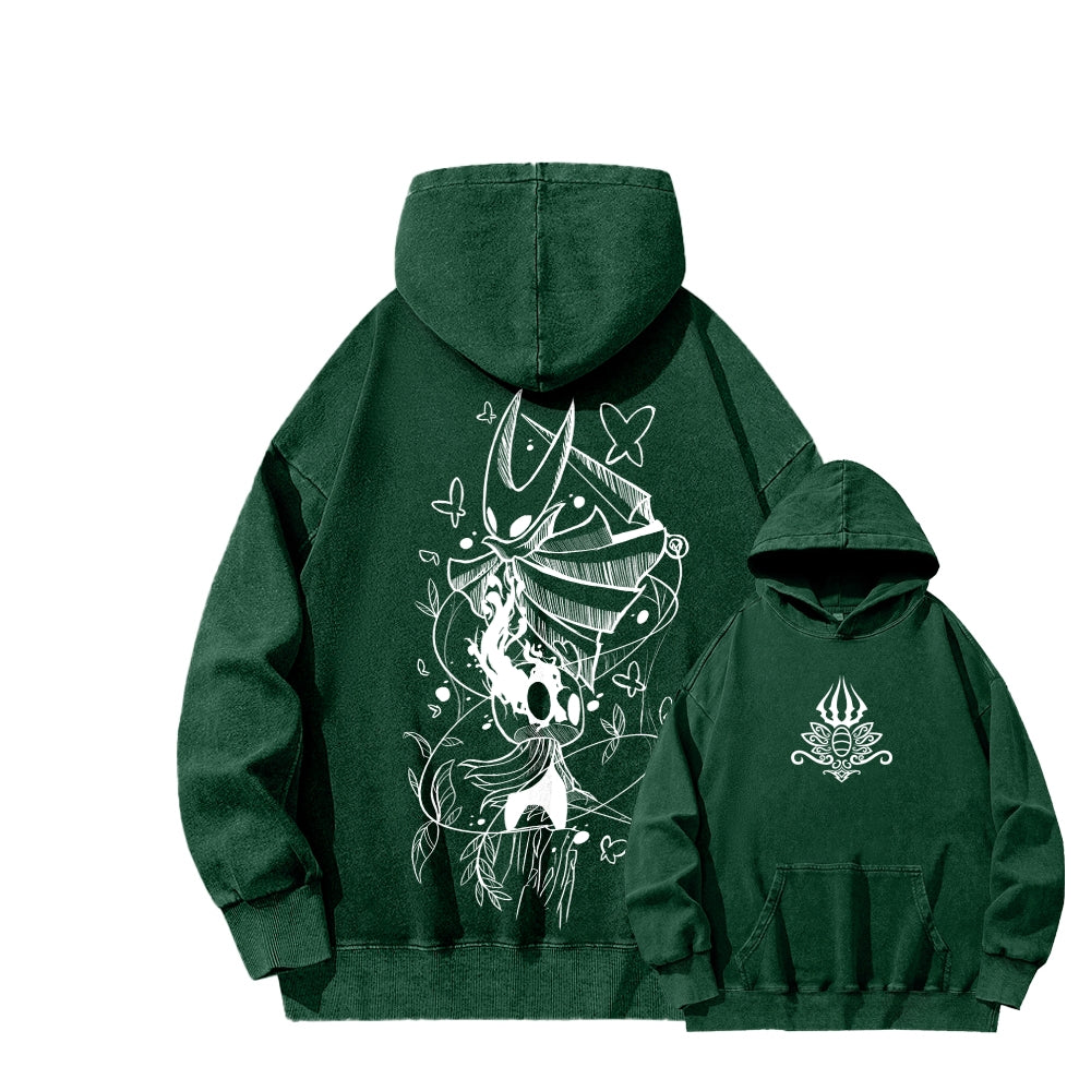 Hollow Knight Unisex washed sweatshirts 2510021608