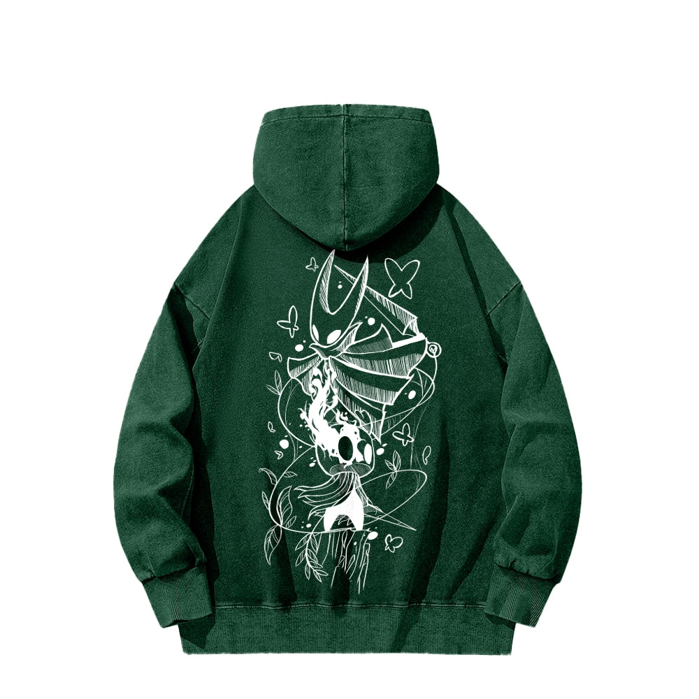 Hollow Knight Unisex washed sweatshirts 2510021608