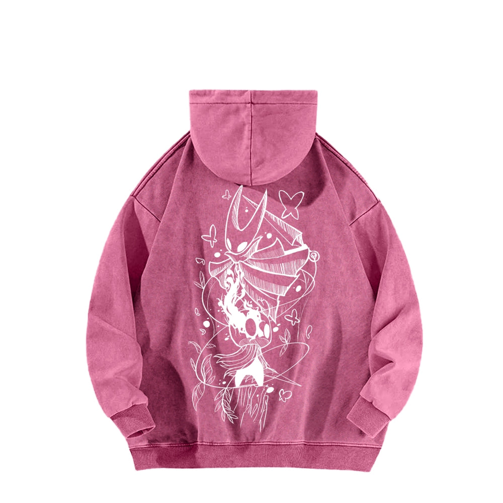 Hollow Knight Unisex washed sweatshirts 2510021608