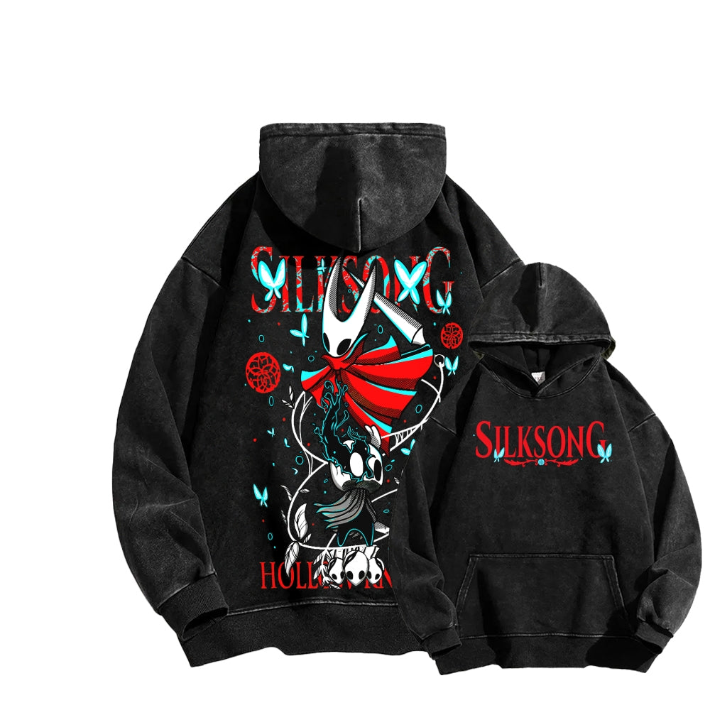 Hollow Knight Unisex washed sweatshirts 2510021664