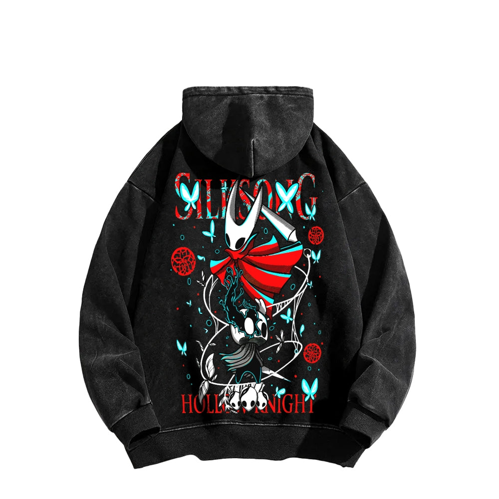 Hollow Knight Unisex washed sweatshirts 2510021664