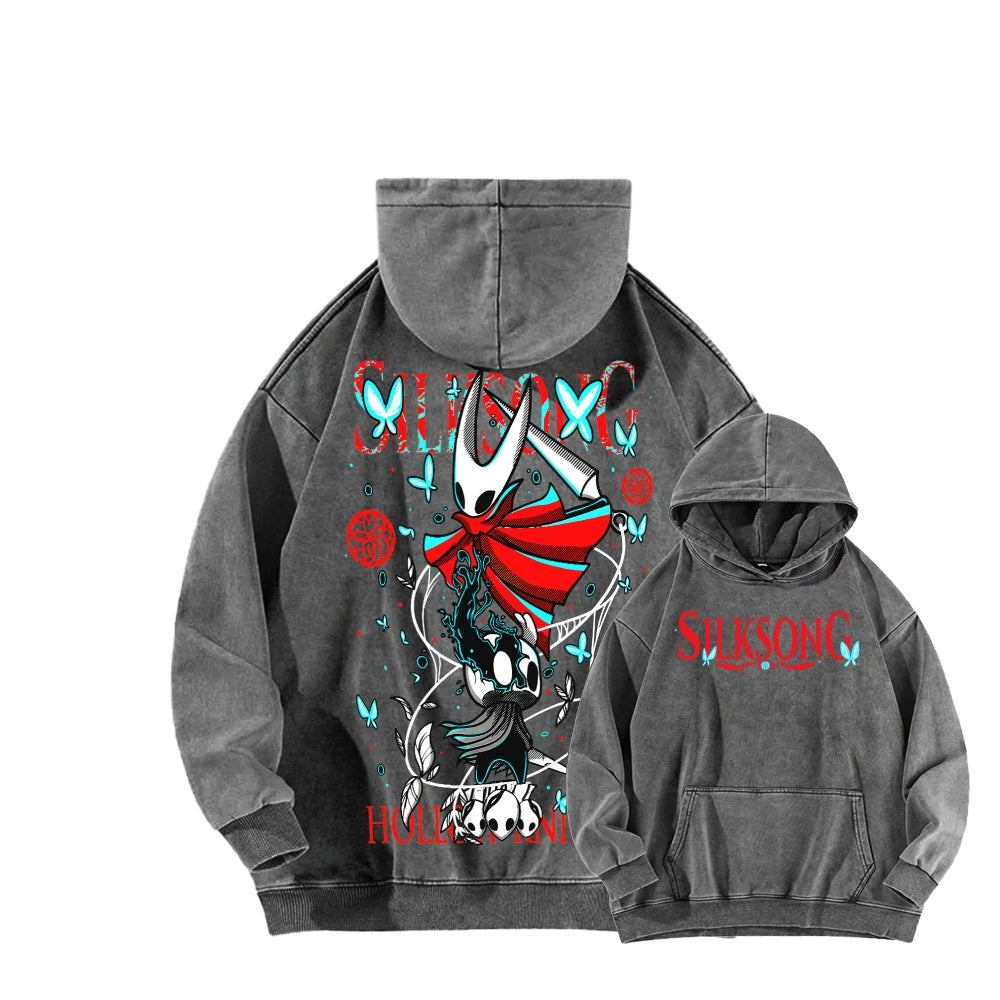Hollow Knight Unisex washed sweatshirts 2510021664