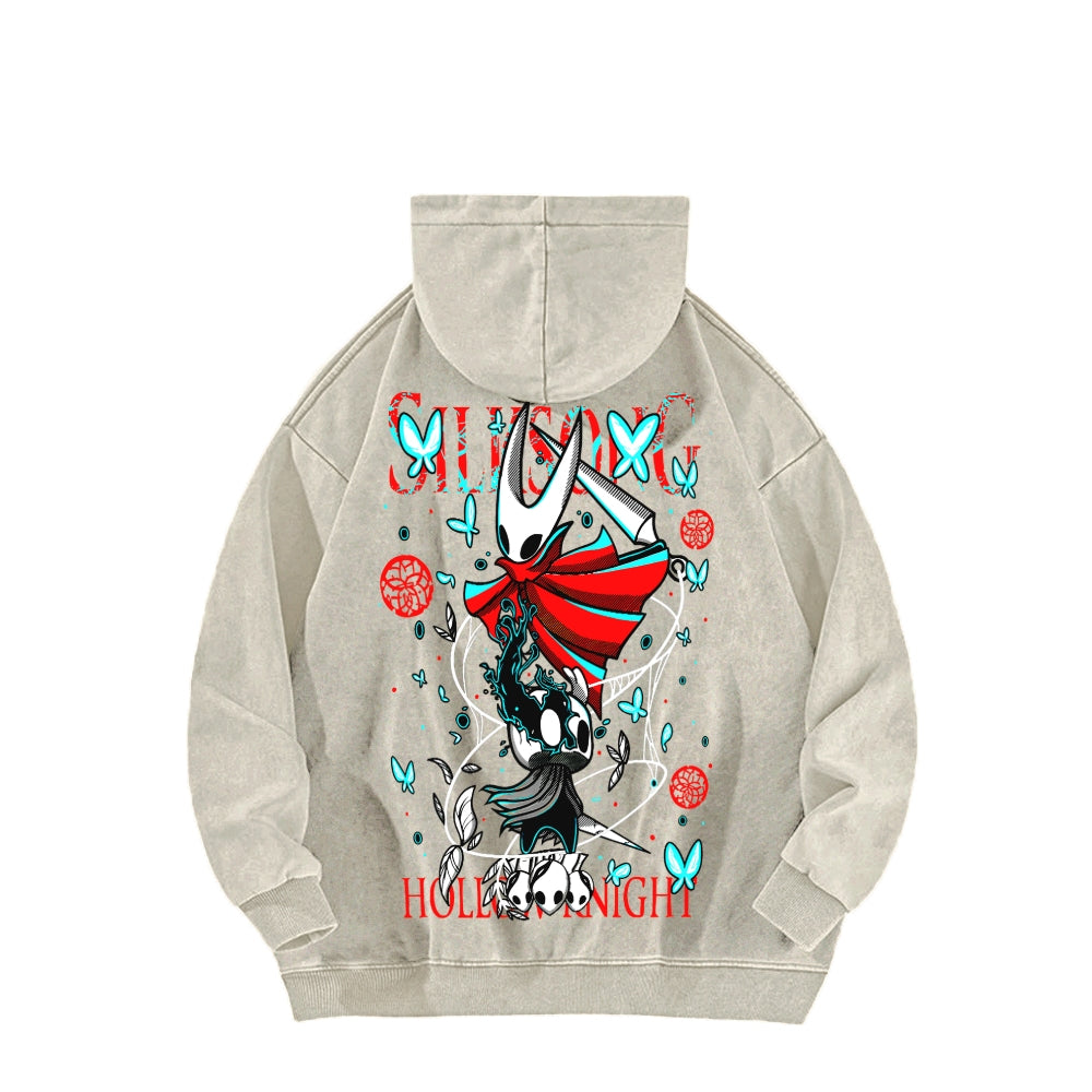 Hollow Knight Unisex washed sweatshirts 2510021664
