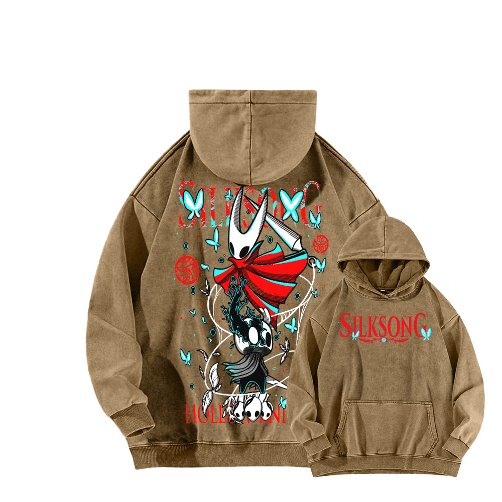 Hollow Knight Unisex washed sweatshirts 2510021664