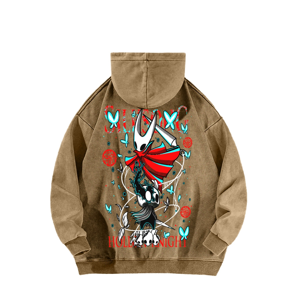 Hollow Knight Unisex washed sweatshirts 2510021664