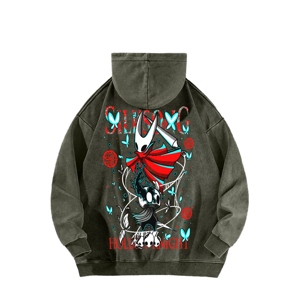 Hollow Knight Unisex washed sweatshirts 2510021664