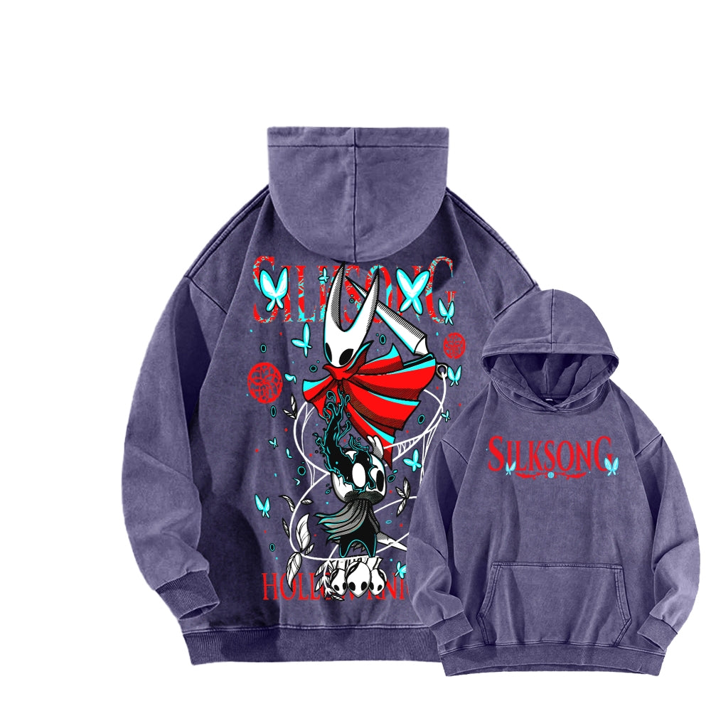 Hollow Knight Unisex washed sweatshirts 2510021664