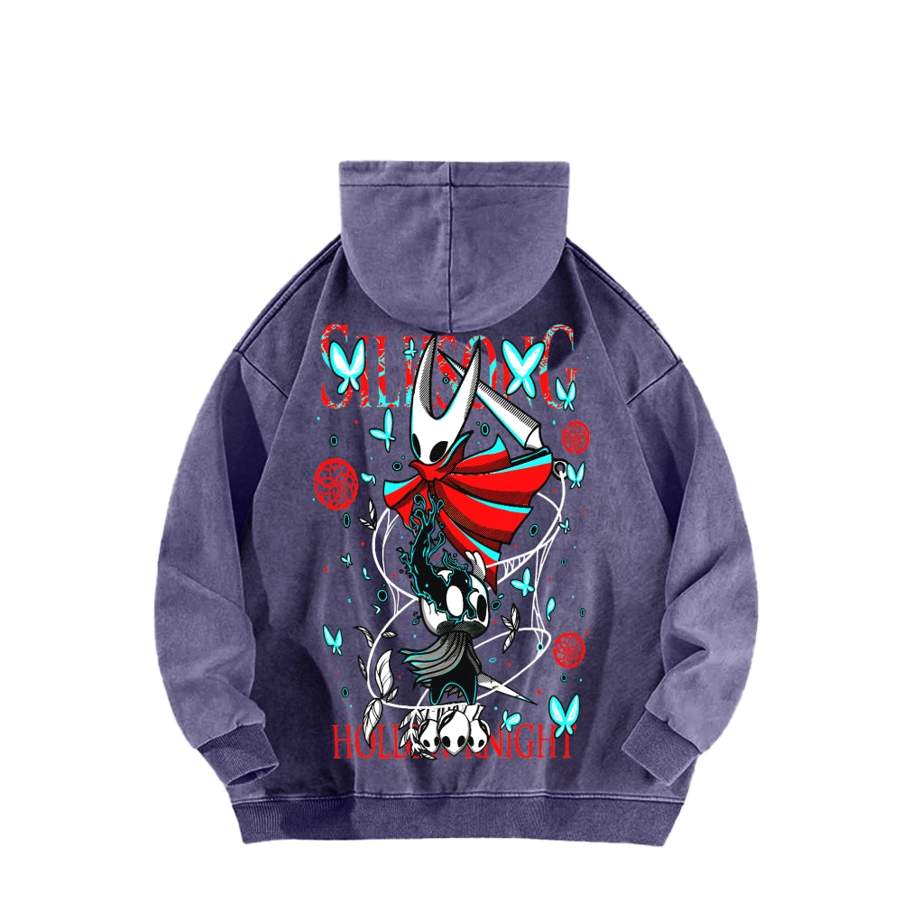 Hollow Knight Unisex washed sweatshirts 2510021664