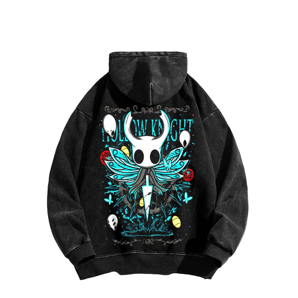 Hollow Knight Unisex washed sweatshirts 2510021679