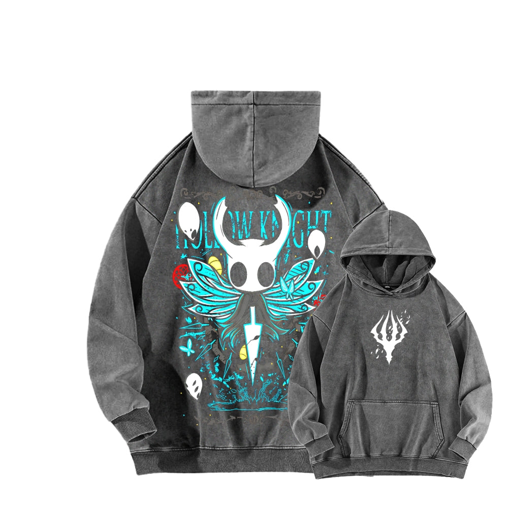 Hollow Knight Unisex washed sweatshirts 2510021679