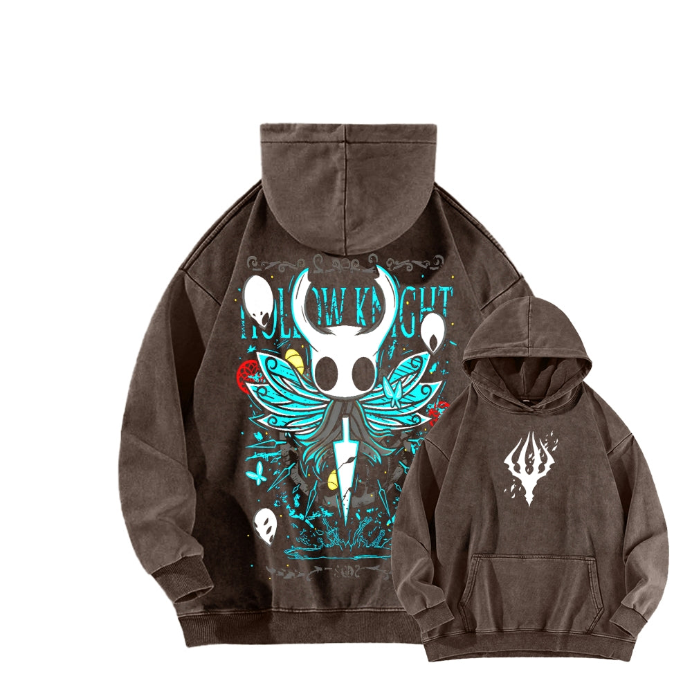 Hollow Knight Unisex washed sweatshirts 2510021679
