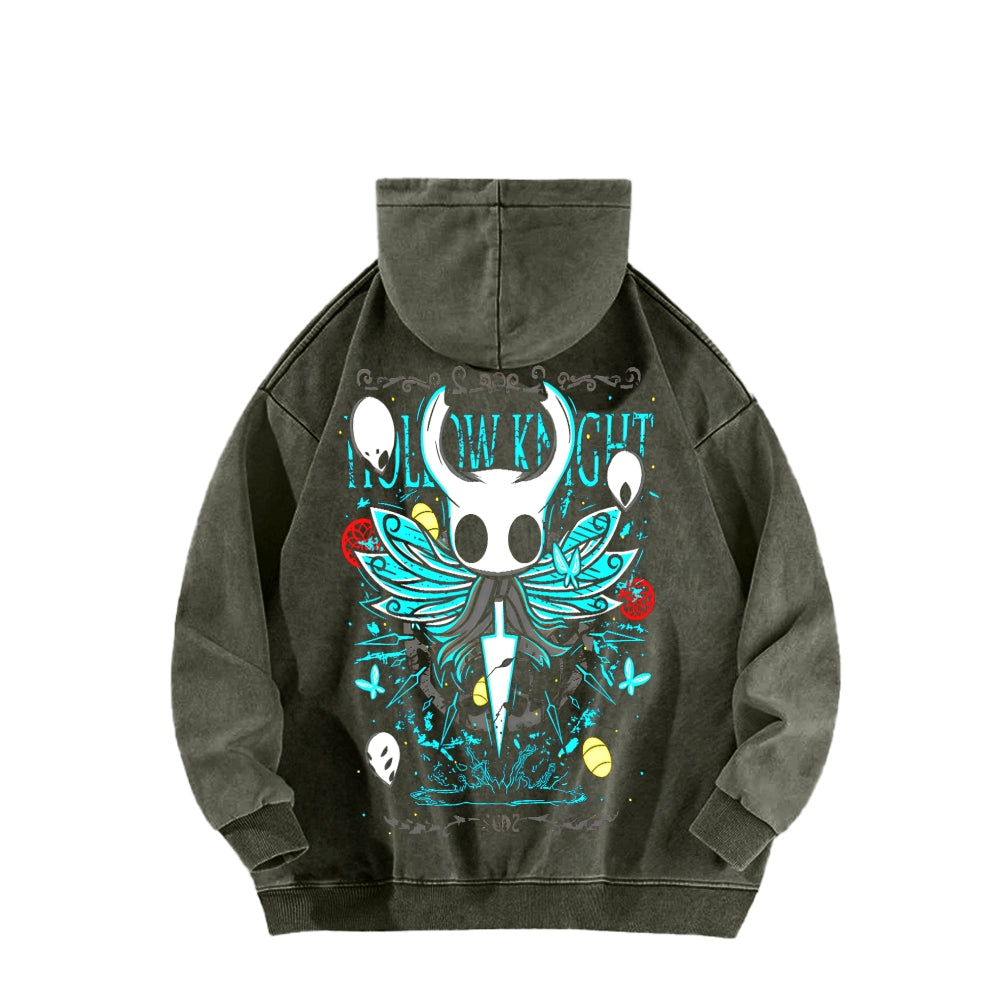 Hollow Knight Unisex washed sweatshirts 2510021679
