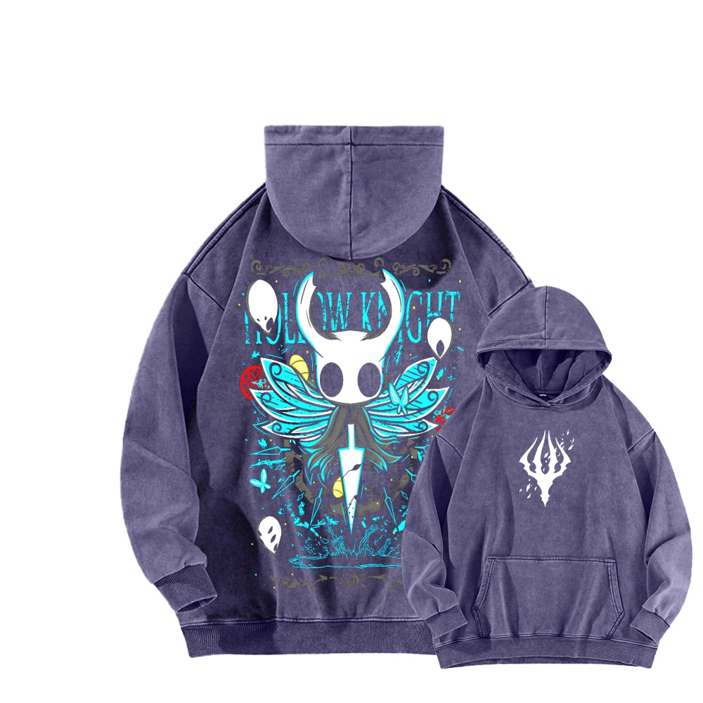 Hollow Knight Unisex washed sweatshirts 2510021679