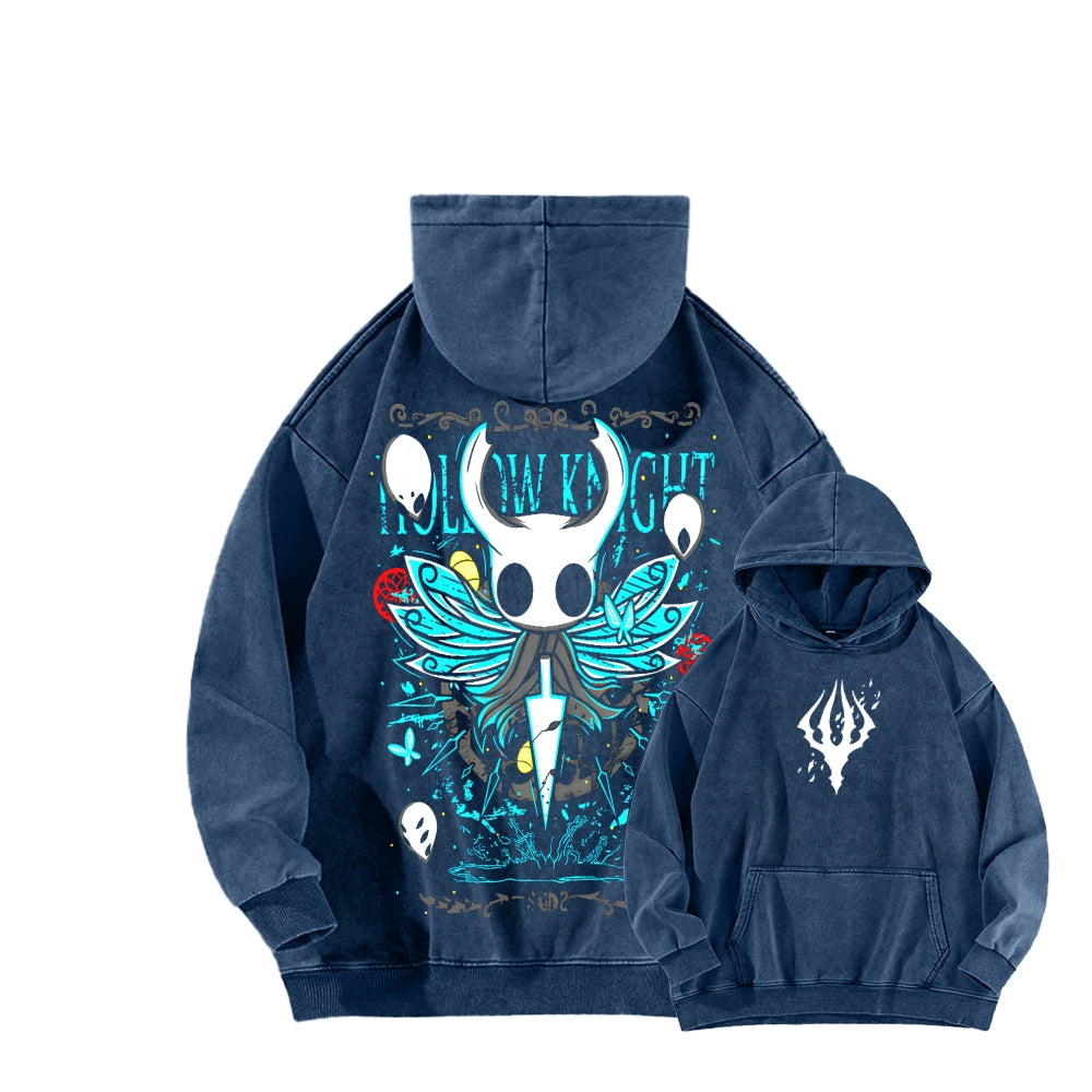 Hollow Knight Unisex washed sweatshirts 2510021679