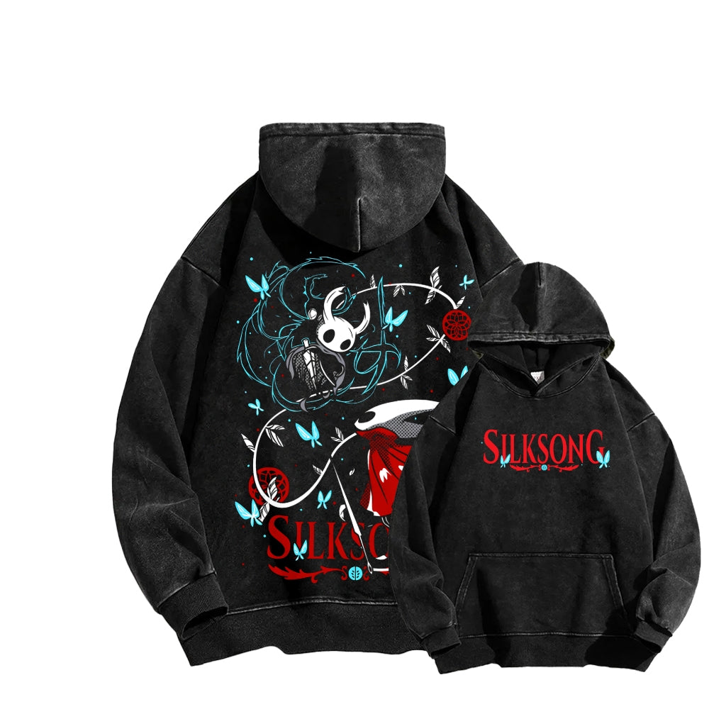 Hollow Knight Unisex washed sweatshirts 2510021687