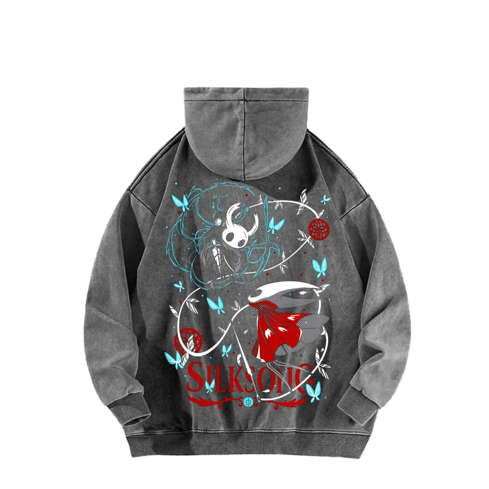 Hollow Knight Unisex washed sweatshirts 2510021687