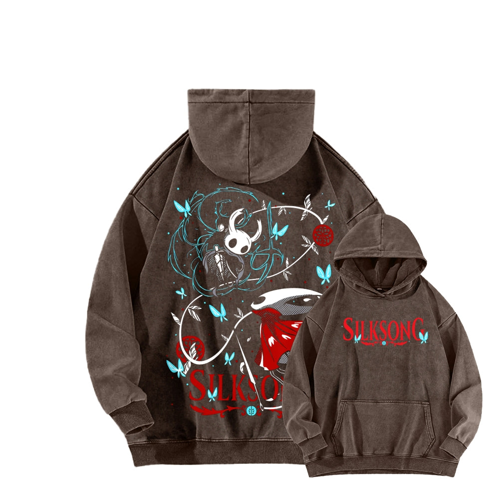 Hollow Knight Unisex washed sweatshirts 2510021687