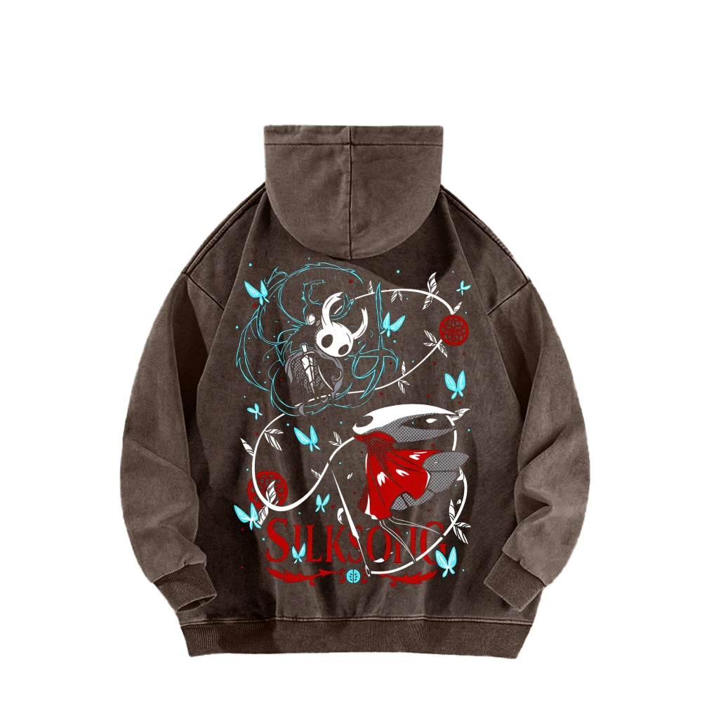 Hollow Knight Unisex washed sweatshirts 2510021687
