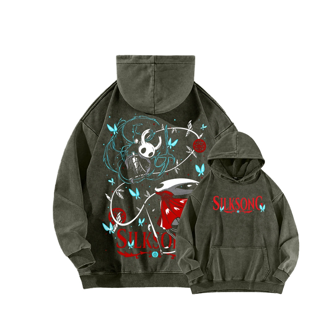 Hollow Knight Unisex washed sweatshirts 2510021687