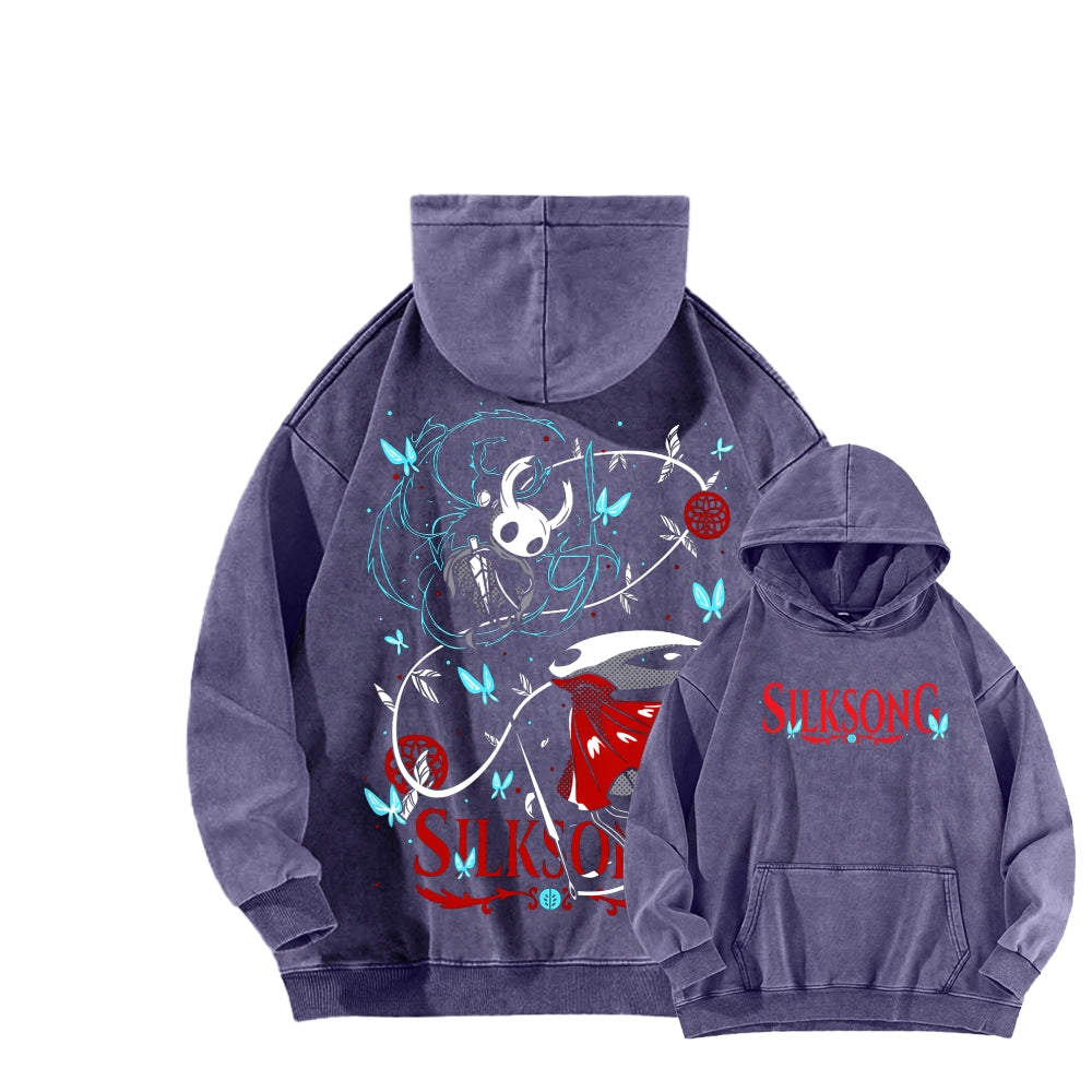 Hollow Knight Unisex washed sweatshirts 2510021687
