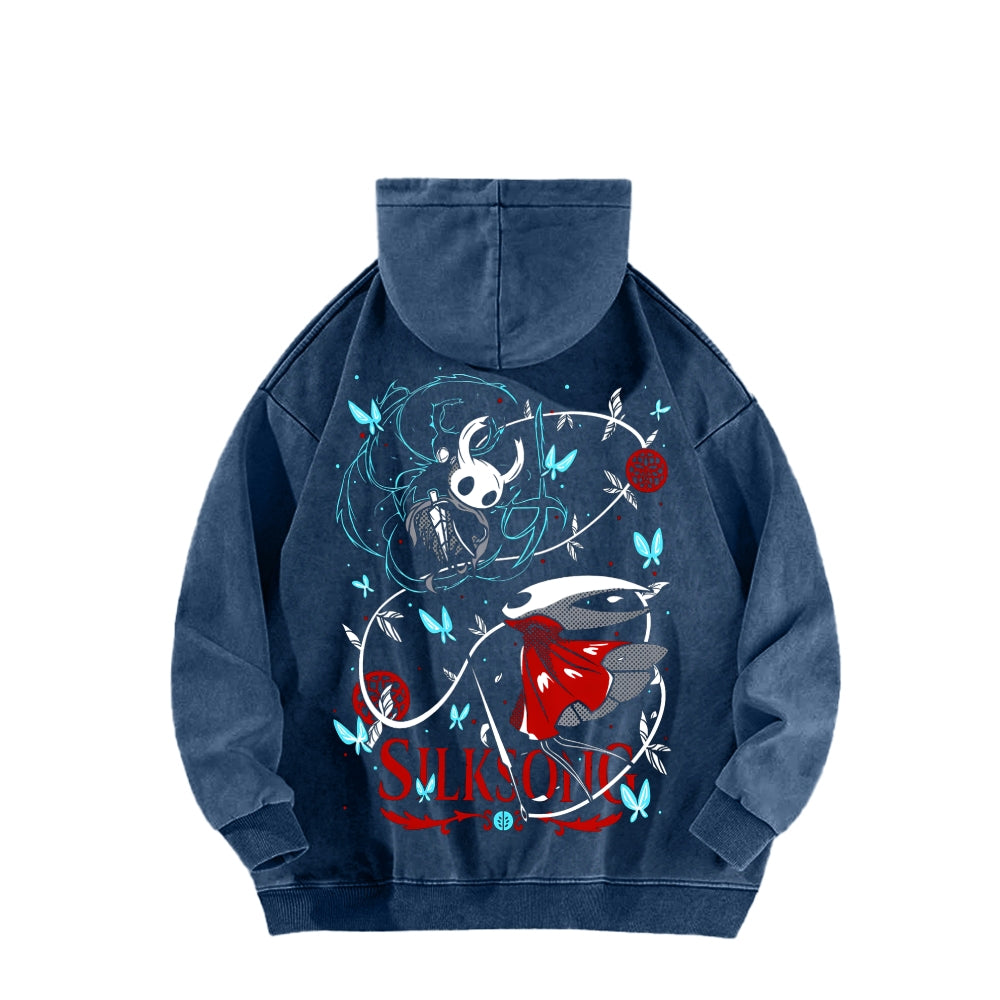Hollow Knight Unisex washed sweatshirts 2510021687