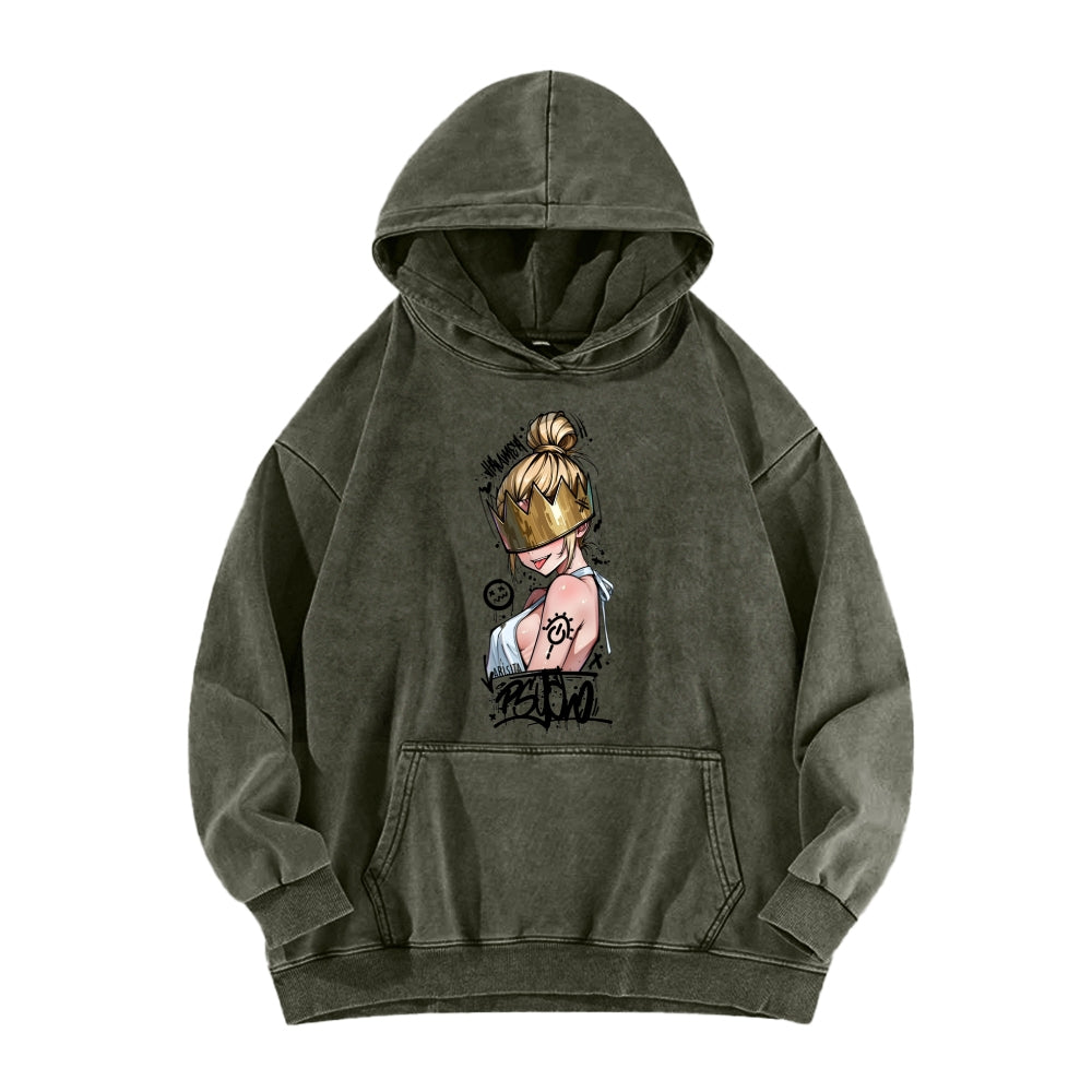 Fire Force Unisex washed sweatshirts 2511000741