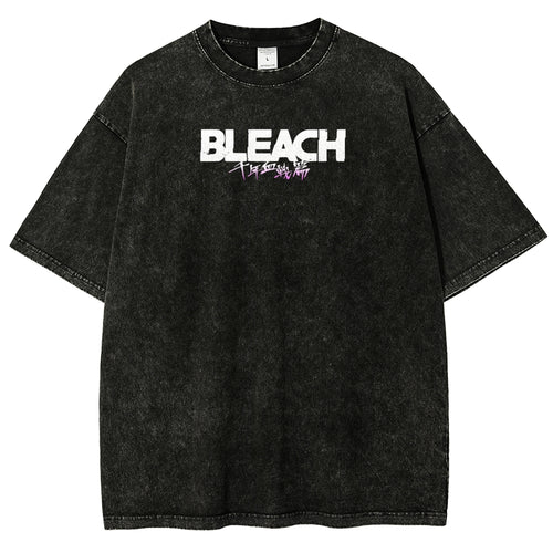 Bleach Unisex Fit Washed T-Shirt 2511000761