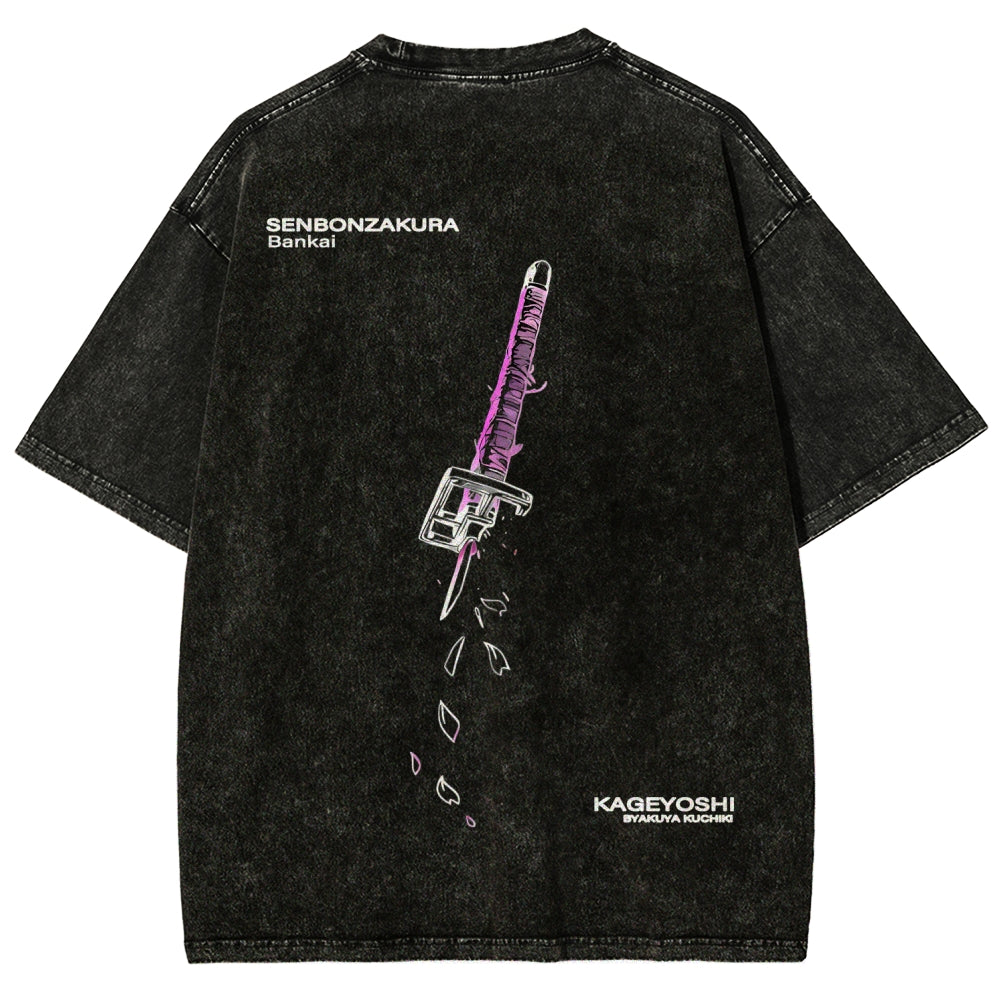 Bleach Unisex Fit Washed T-Shirt 2511000761