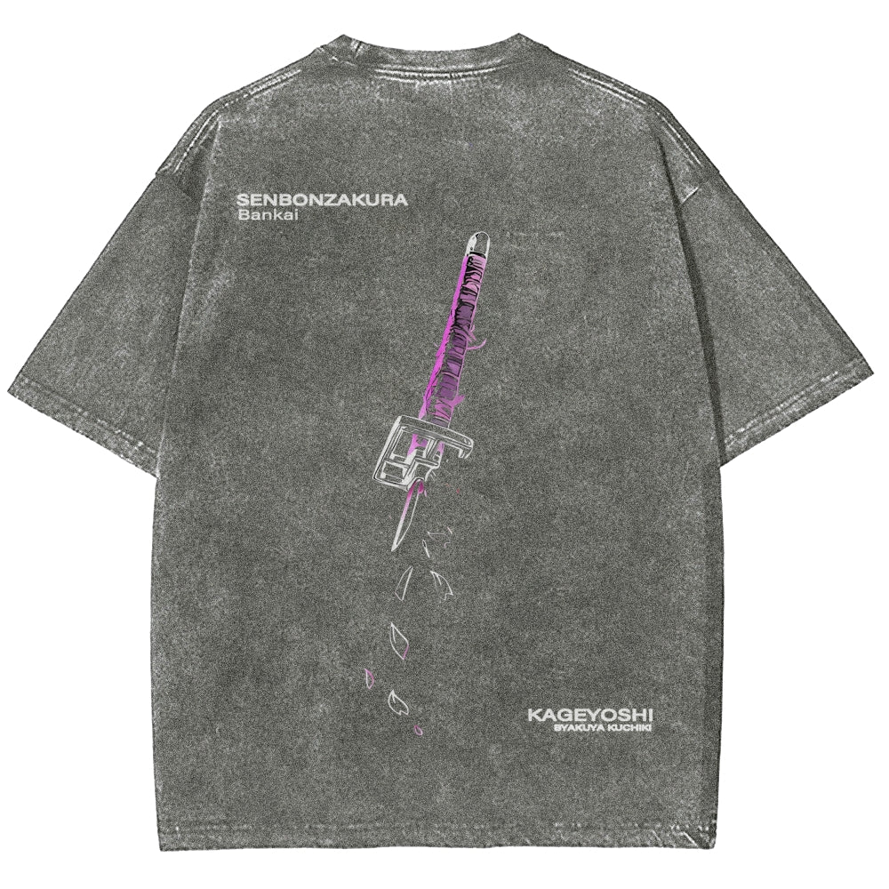 Bleach Unisex Fit Washed T-Shirt 2511000761