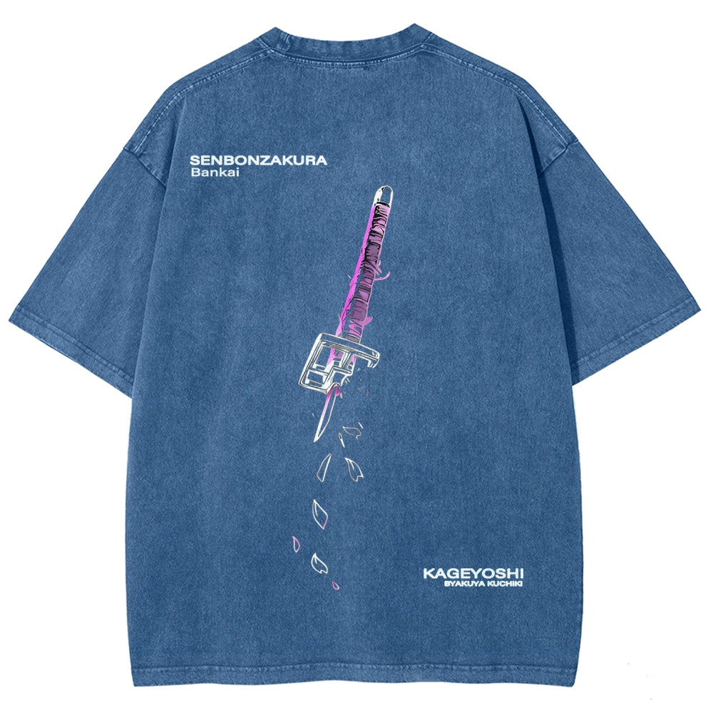 Bleach Unisex Fit Washed T-Shirt 2511000761