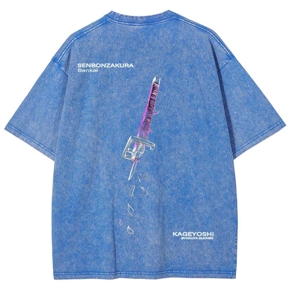 Bleach Unisex Fit Washed T-Shirt 2511000761